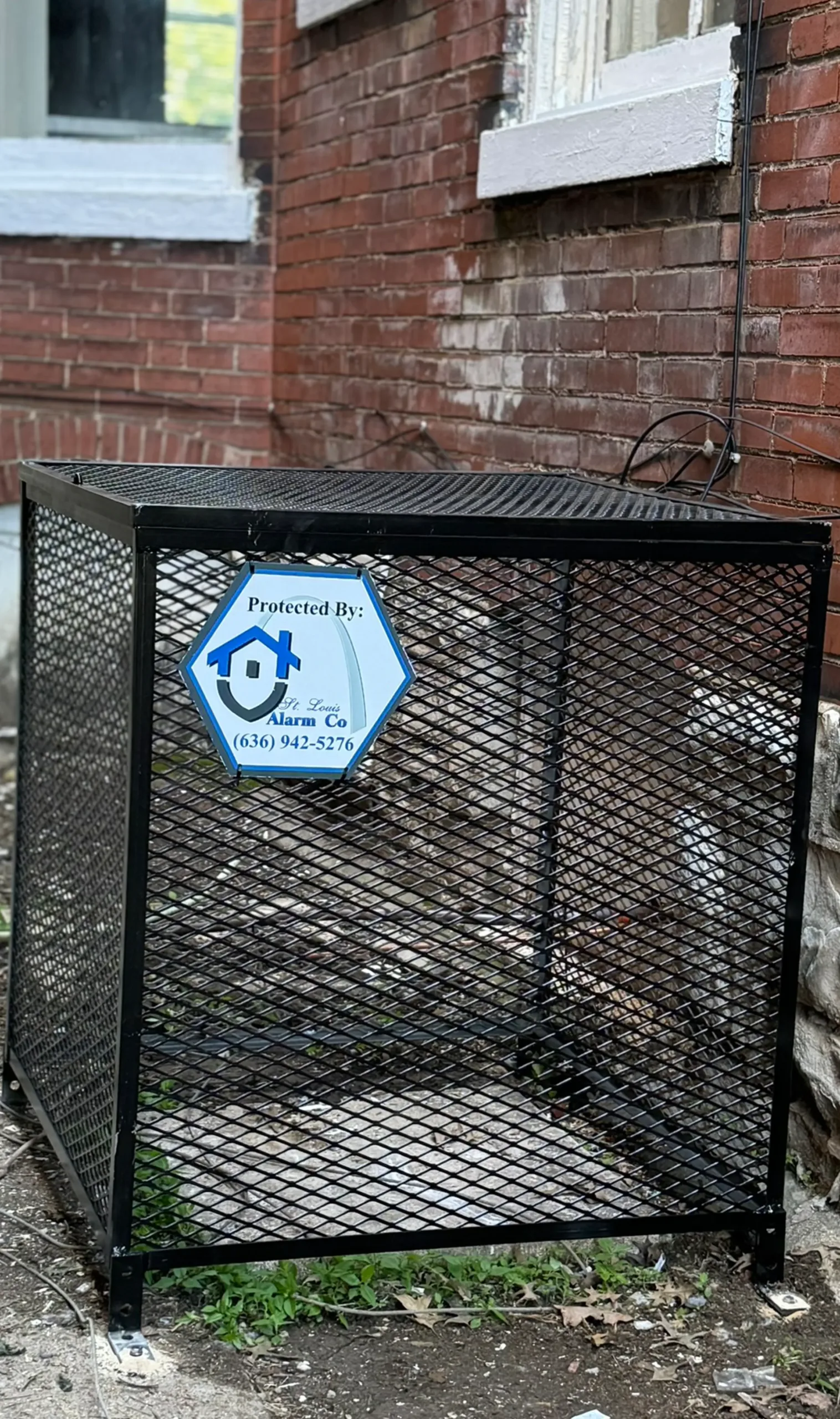 HVAC Security Cages scaled